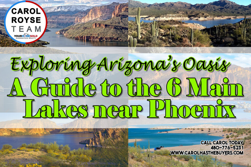 A Guide to the 6 Main Lakes near Phoenix