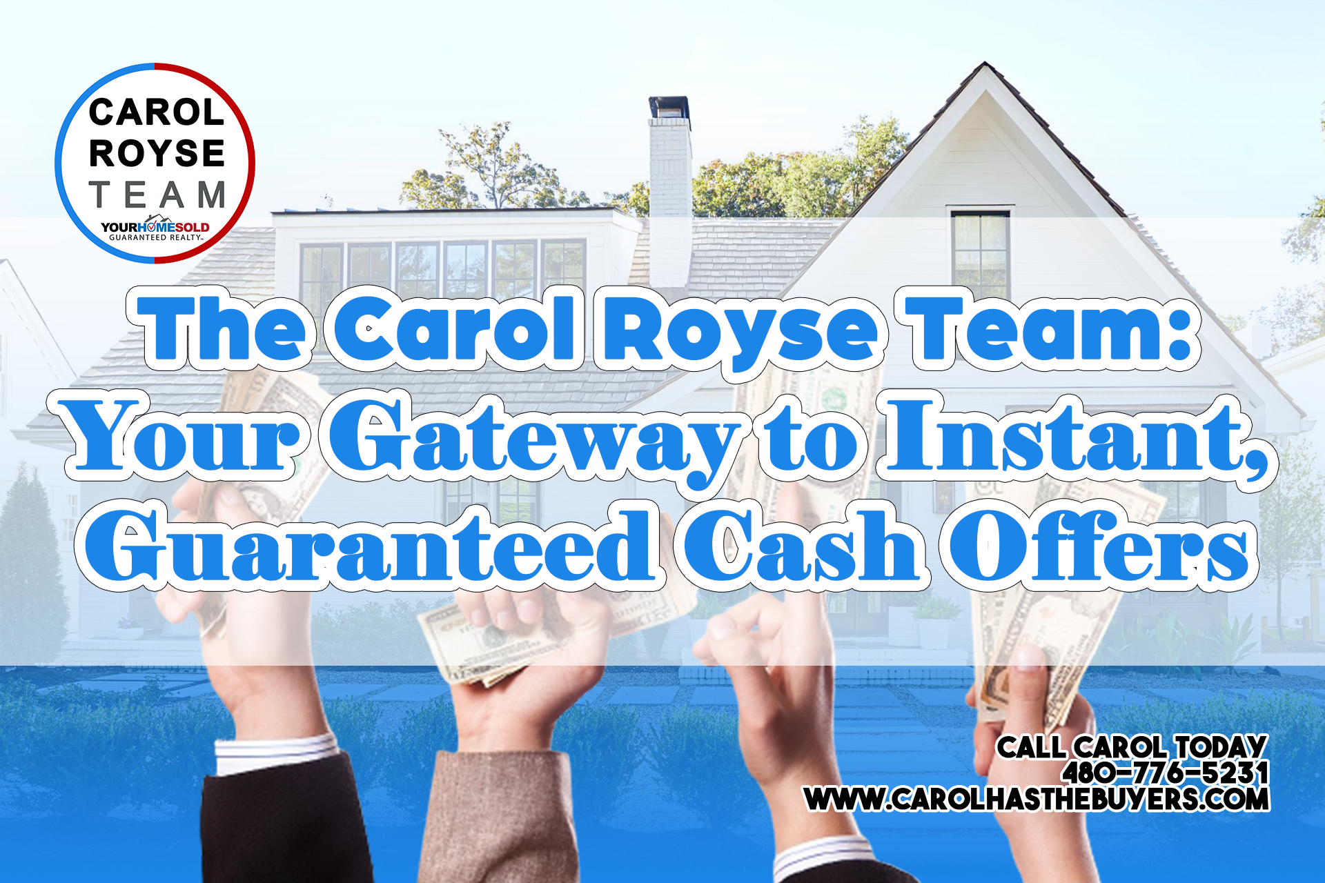 The Carol Royse Team: Your Gateway to Instant, Guaranteed Cash Offers