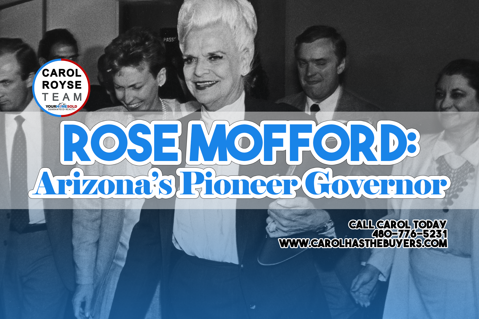 Rose Mofford: Arizona’s Pioneer Governor