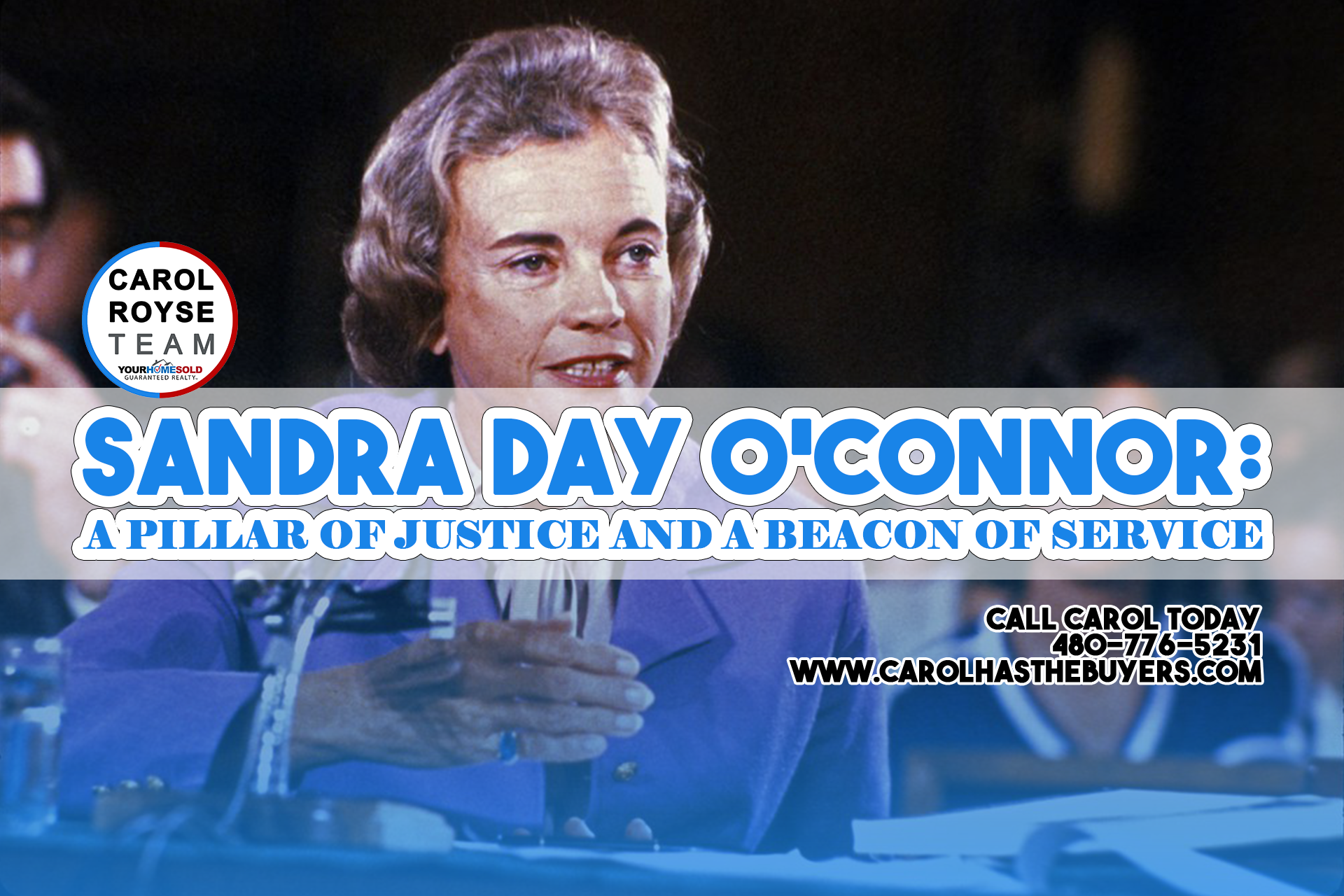 Sandra Day O’Connor: A Pillar of Justice and a Beacon of Service