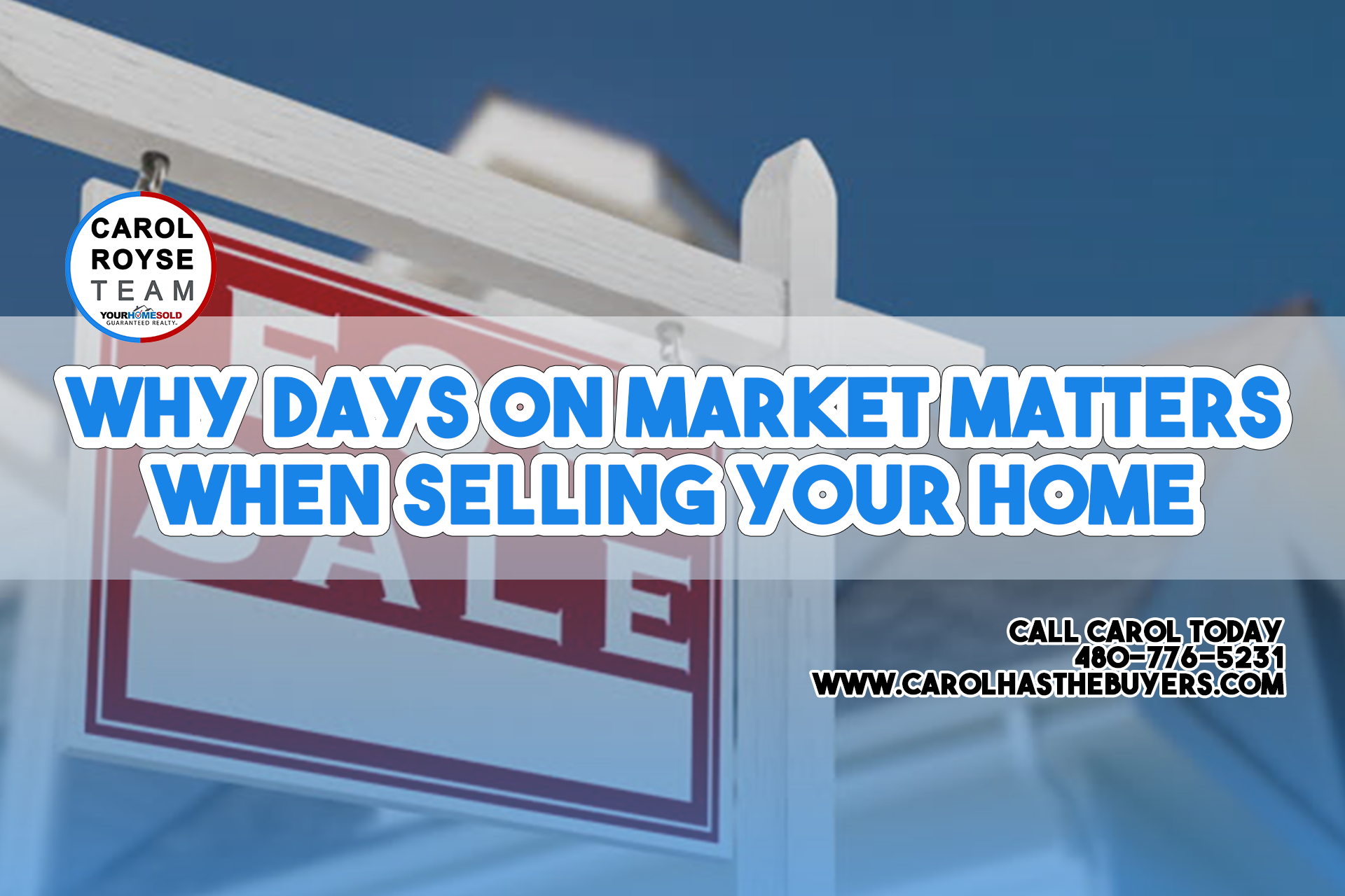 Why Days on Market Matters When Selling Your Home