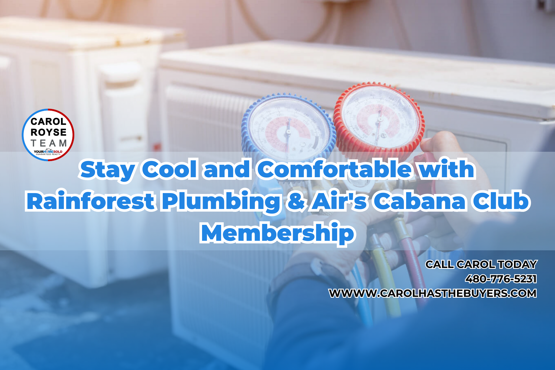 Stay Cool and Comfortable with Rainforest Plumbing & Air’s Cabana Club Membership